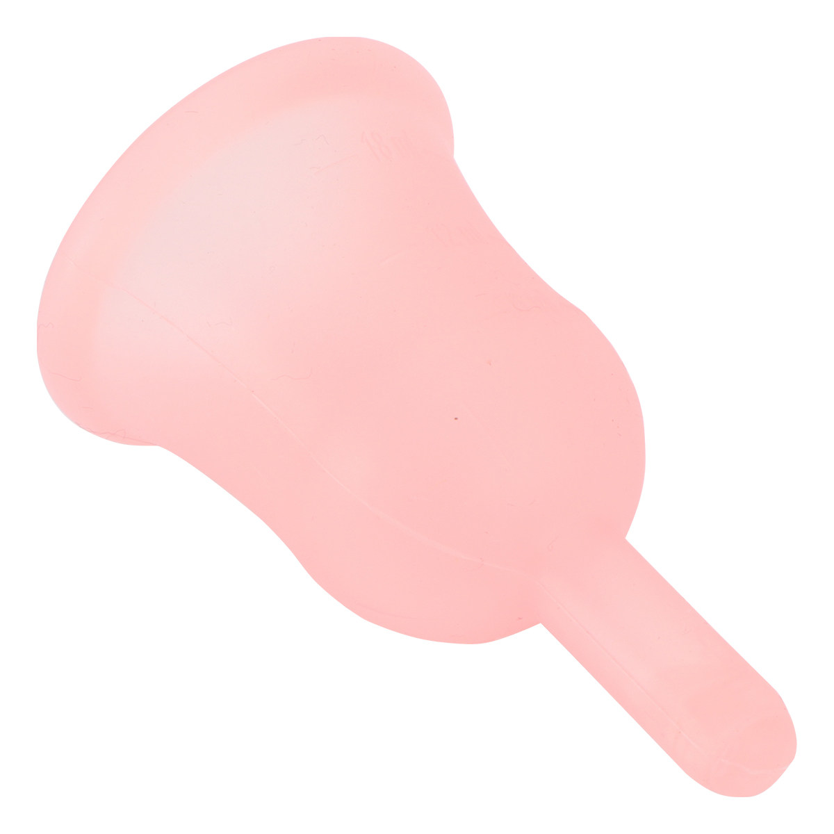 Menstrual Cup Silicone - シリコン製月経カップ、オレンジ、Sサイズ。環境に配慮した再利用可能な女性用月経カップ。安全で、体臭を抑え、殺菌可能。