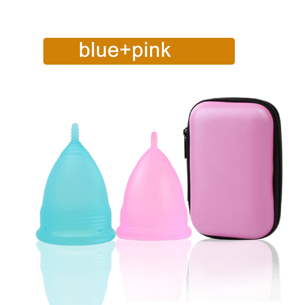 2個入り 女性用月経カップ 医療用シリコン製膣カップ 再利用 - Menstrual Cup Silicone のレビューと価格