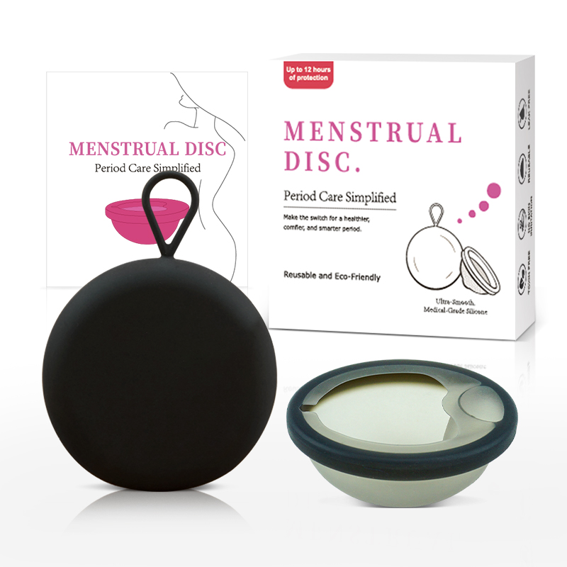 女性用シリコンケース付きの再利用可能な医療用シリコンカップ, - Menstrual Cup Silicone のレビューと価格