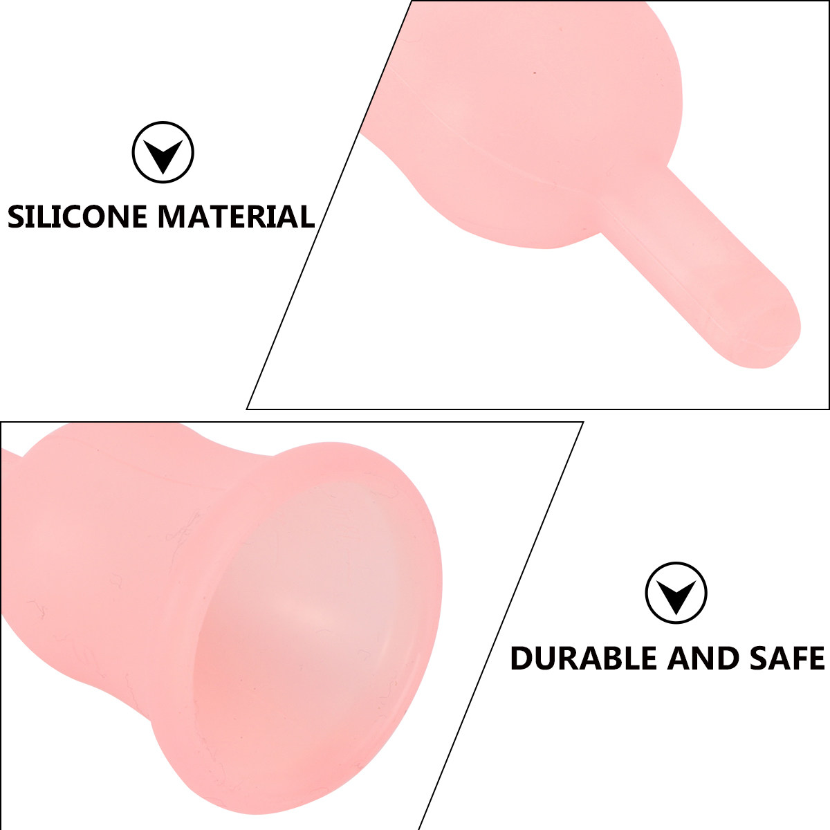 シリコン製月経カップ、オレンジ、Sサイズ。環境に配慮した再利 - Menstrual Cup Silicone のレビューと価格