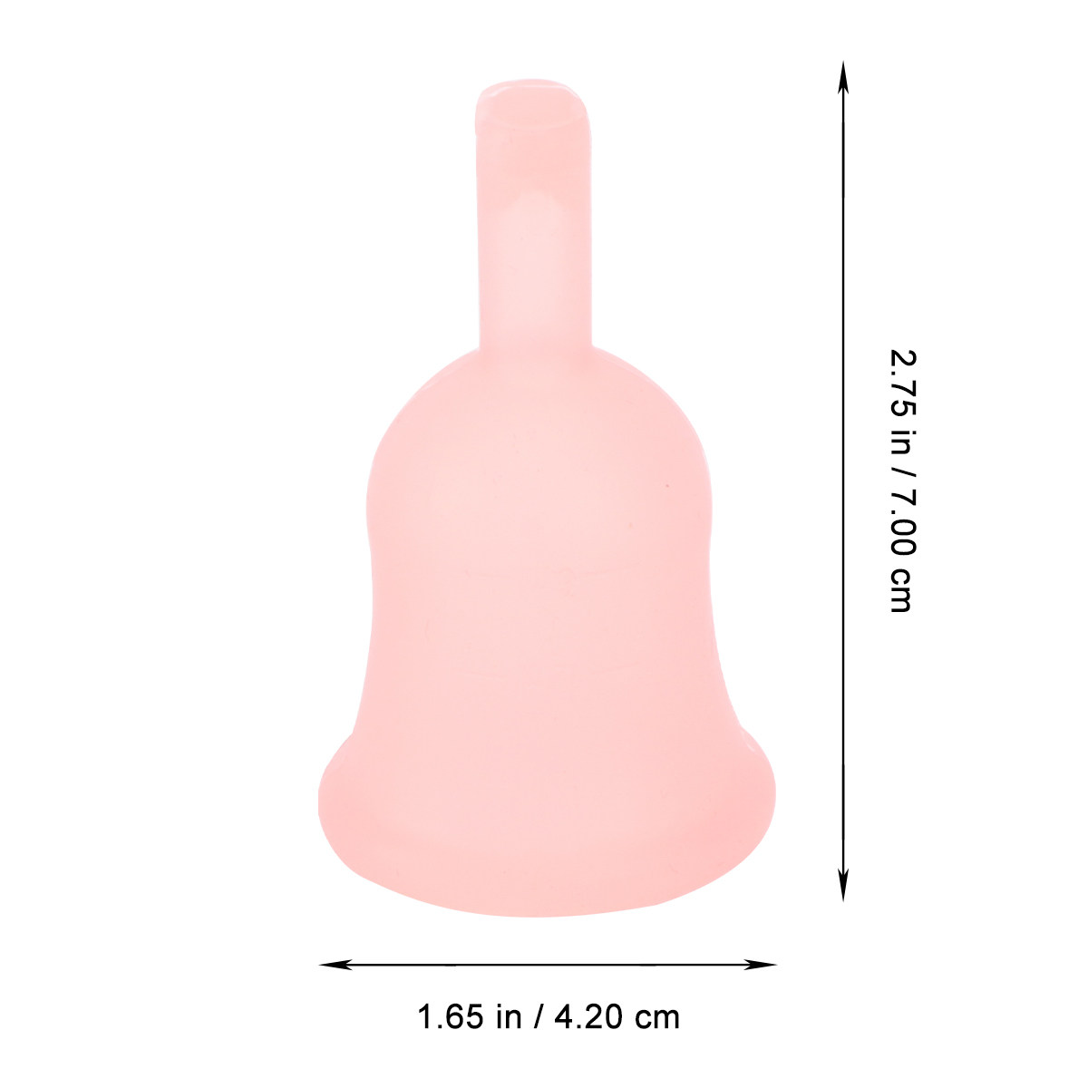 シリコン製月経カップ、オレンジ、Sサイズ。環境に配慮した再利 - Menstrual Cup Silicone のレビューと価格