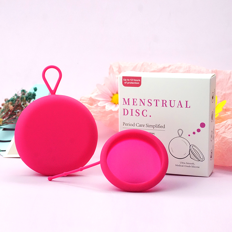 女性用月経ディスク、コード付き、再利用可能な医療用シリコンデ - Menstrual Cup Silicone のレビューと価格
